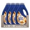 4x Lenor Vloeibaar Wasmiddel Gouden Orchidee 20 Wasbeurten 900 ml