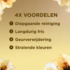 4x Lenor Vloeibaar Wasmiddel Gouden Orchidee 20 Wasbeurten 900 ml