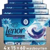 4x Lenor Wasmiddel All-in-1 Pods Zeebries 15 stuks
