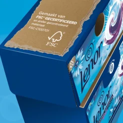 4x Lenor Wasmiddel All-in-1 Pods Zeebries 15 stuks