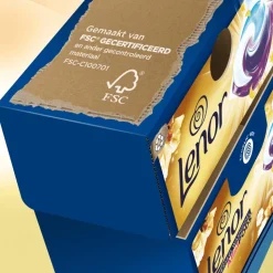 4x Lenor Wasmiddel All-in-1 Pods Amber & Orchidee 15 stuks