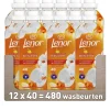 12x Lenor Wasverzachter Amber & Orchidee 40 Wasbeurten 840 ml