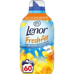 8x Lenor Wasverzachter Fresh Air Zonnestralen 60 Wasbeurten 840 ml