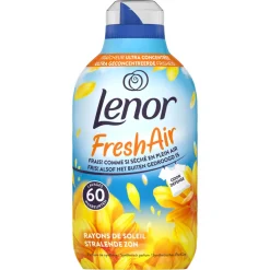 8x Lenor Wasverzachter Fresh Air Zonnestralen 60 Wasbeurten 840 ml