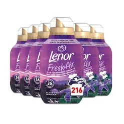 6x Lenor Wasverzachter Fresh Air Maneschijn 36 Wasbeurten 504 ml