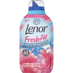 8x Lenor Wasverzachter Fresh Air Bloesem 60 Wasbeurten 840 ml