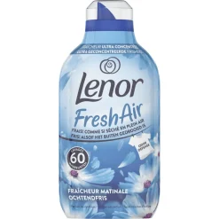 8x Lenor Wasverzachter Fresh Air Ochtendfris 60 Wasbeurten 840 ml