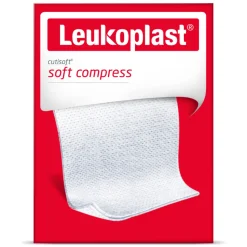 3x Leukoplast Cutisoft® Verbandgaas 7,5 cm x 7,5 cm 12 stuks