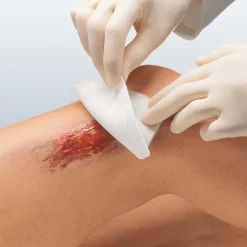 3x Leukoplast Cutisoft® Verbandgaas 7,5 cm x 7,5 cm 12 stuks