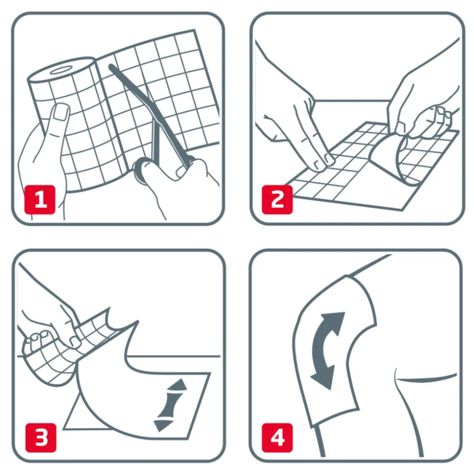 3x Leukoplast Fixomull Stretch fixatiepleister 10 cm x 10 m