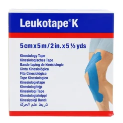 5x Leukotape K 5m x 5cm Blauw