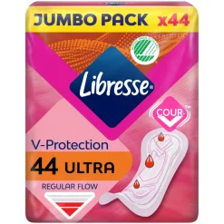 8x Libresse Ultra Regular Maandverband Jumbo Pack 44 stuks