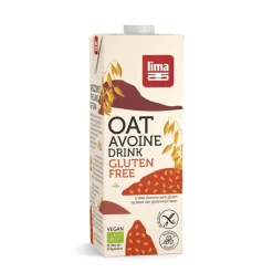 8x Lima Haverdrink Glutenvrij 1 liter