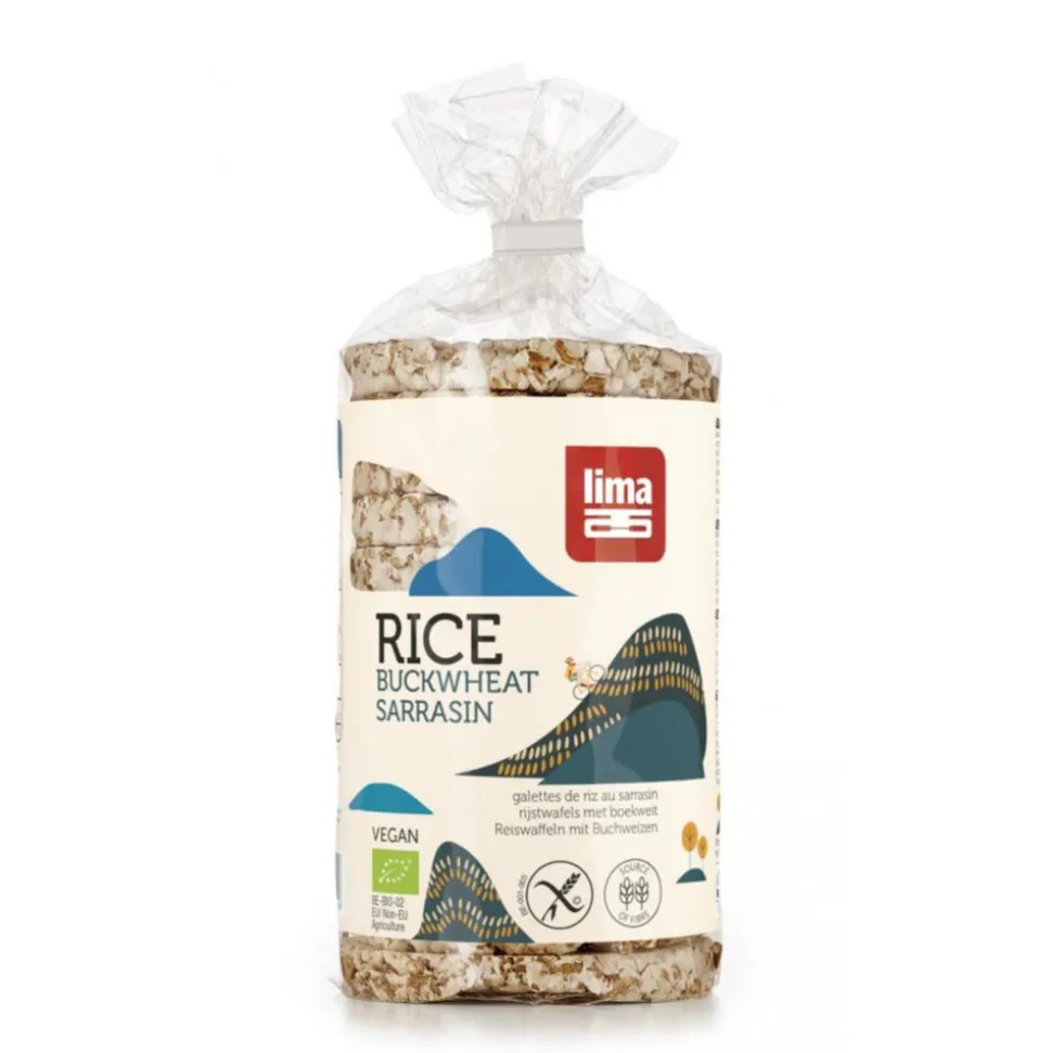 12x Lima Rijstwafels Boekweit 100 gr