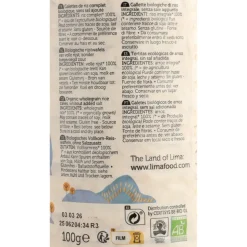 12x Lima Rijstwafels Zoutarm Bio 100 gr