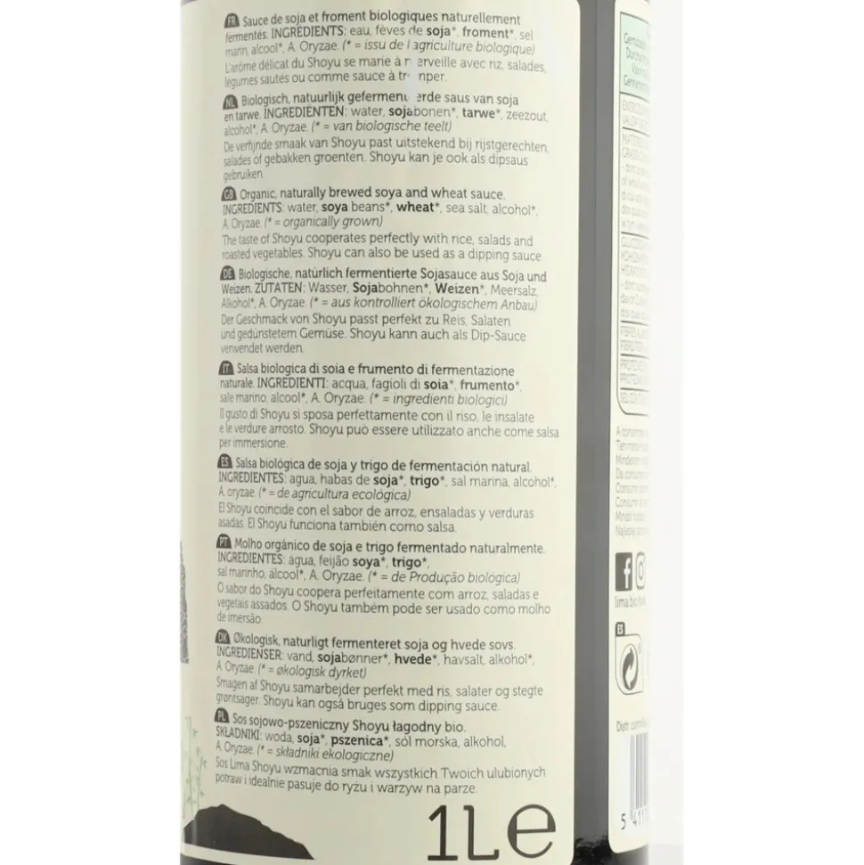 6x Lima Shoyu Mild 1 liter