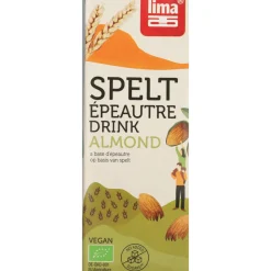 8x Lima Spelt Drink Amandel 1 liter