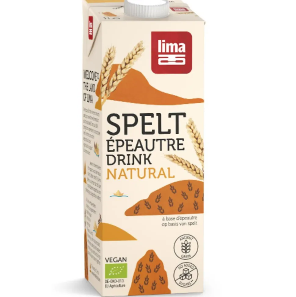 8x Lima Speltdrink Calcium 1 liter