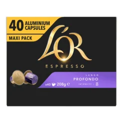 5x L'OR Espresso Koffiecups Profondo 40 stuks