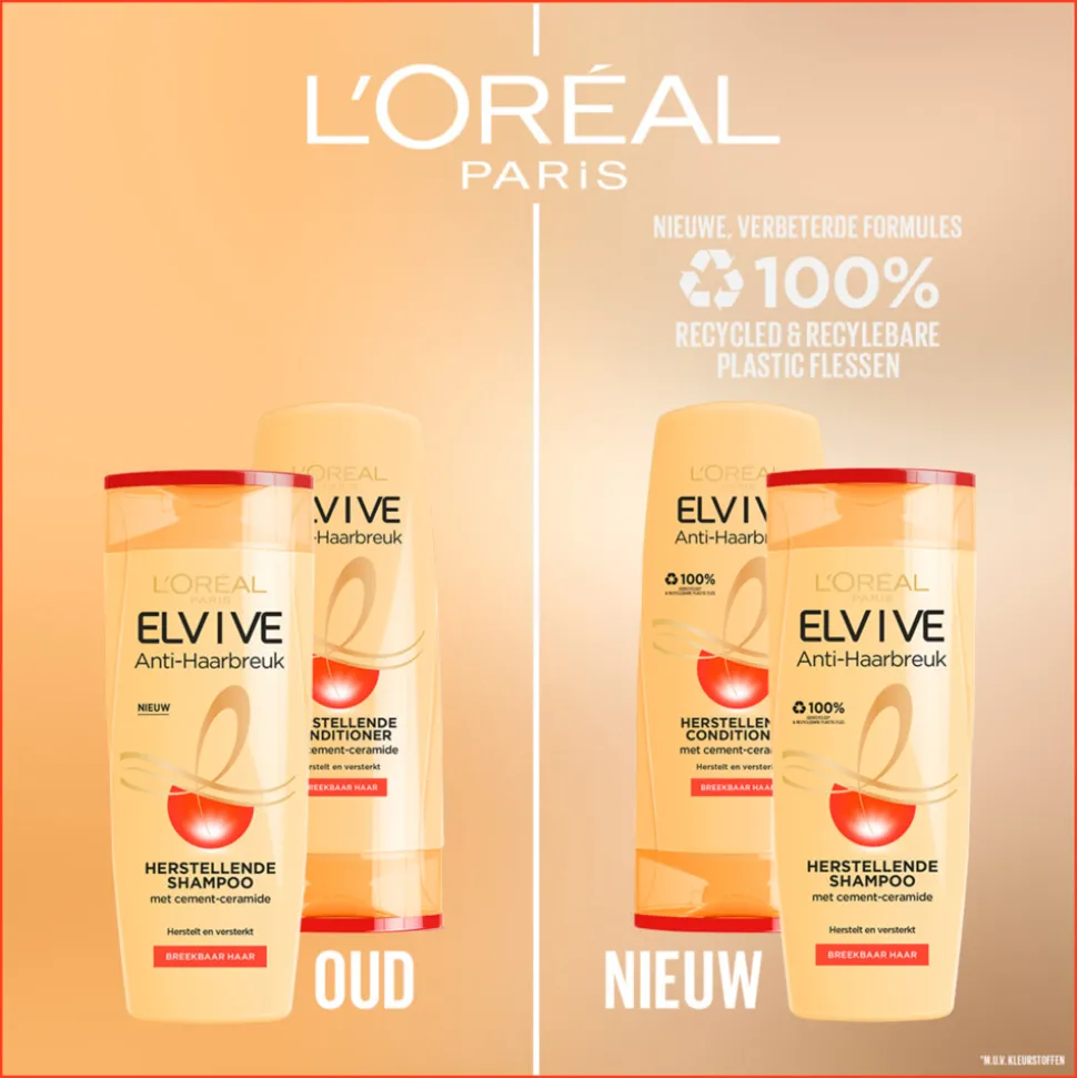 6x L'Oréal Elvive Anti-Haarbreuk Conditioner 200 ml