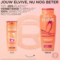 6x L'Oréal Elvive Dream Lengths Shampoo 250 ml