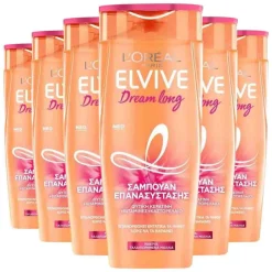 6x L'Oréal Elvive Dream Lengths Shampoo 400 ml