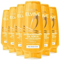 6x L'Oréal Elvive Extraordinary Oil Conditioner Kokos 200 ml