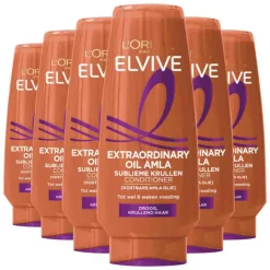 6x L'Oréal Elvive Extraordinary Oil Krulverzorging Conditioner 200 ml
