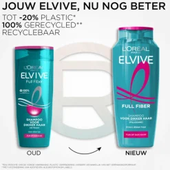 6x L'Oréal Elvive Full Fiber Shampoo 250 ml