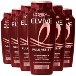 6x L'Oréal Elvive Full Resist Shampoo 250 ml