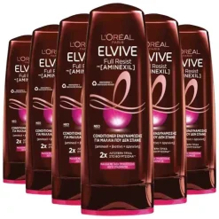 6x L'Oréal Elvive Full Resist Conditioner 300 ml