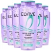 6x L'Oréal Elvive Hyaluron Pure Shampoo 250 ml