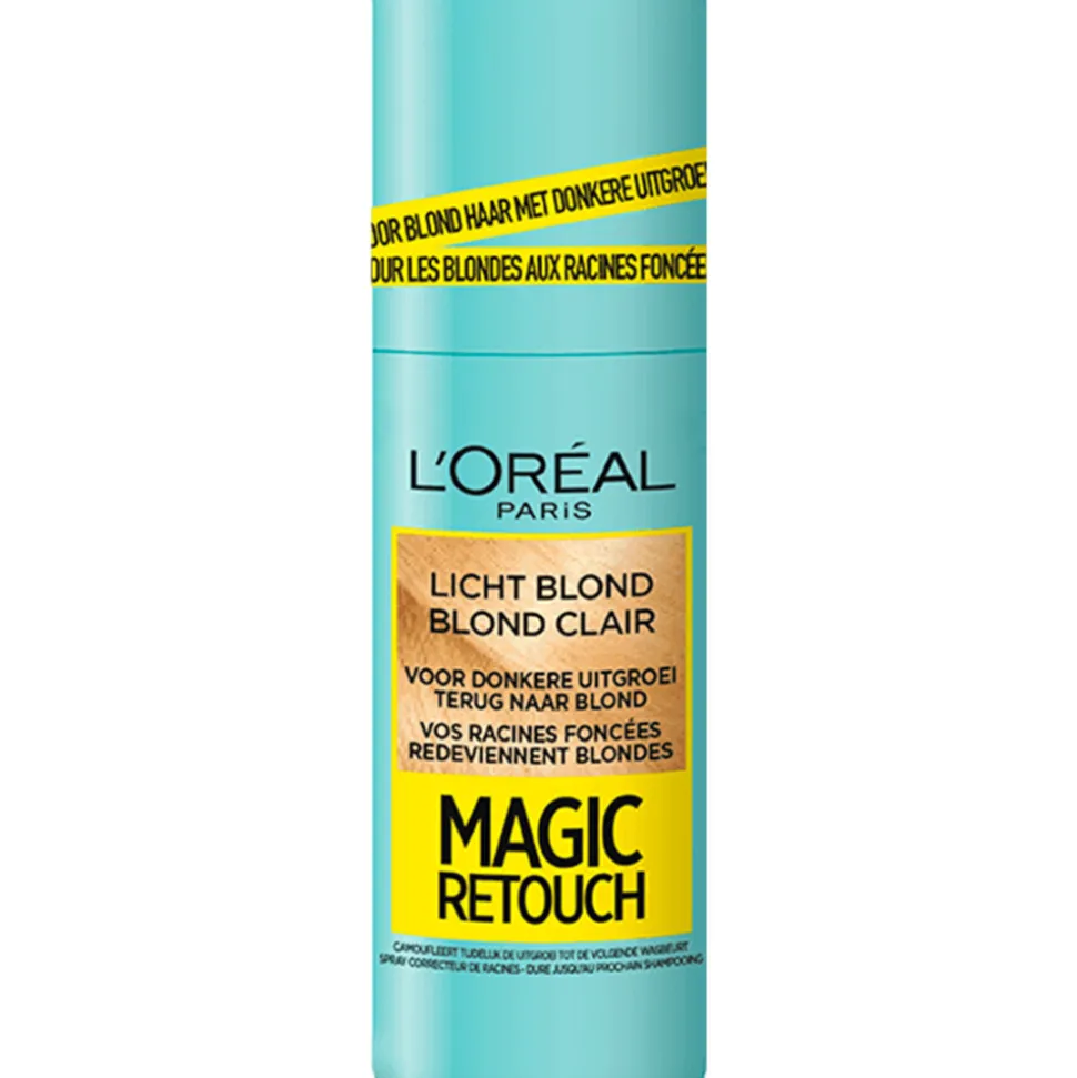 6x L'Oréal Magic Retouch Uitgroeispray Lichtblond 75 ml