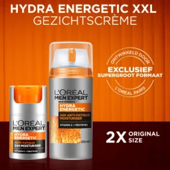 6x L'Oréal Men Expert Hydra Energetic Hydraterende Dagcrème 100 ml