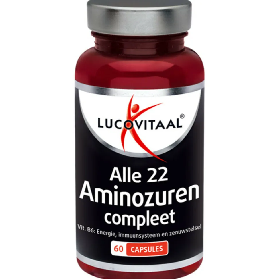 3x Lucovitaal Aminozuren Compleet + Vitamine B6 60 capsules