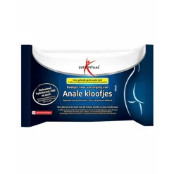 3x Lucovitaal Anale Kloofjes Doekjes 25 stuks