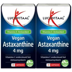 2x Lucovitaal Astaxanthine 4 mg 30 capsules