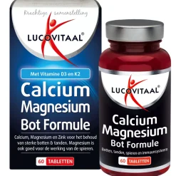 2x Lucovitaal Calcium, Magnesium en Botten 60 tabletten
