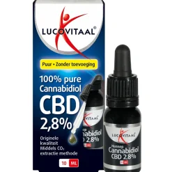 2x Lucovitaal Cannabidol CBD 2,8% 10 ml