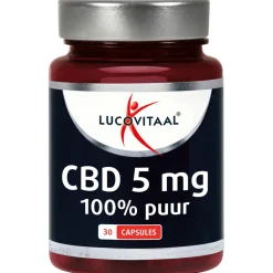 2x Lucovitaal CBD Cannabidiol 5 mg 30 capsules