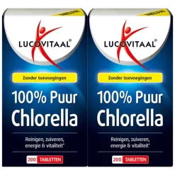2x Lucovitaal Chlorella Puur 200 tabletten