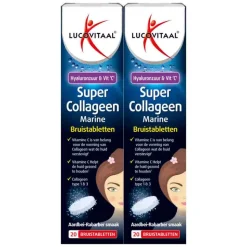 2x Lucovitaal Collageen Marine Bruistabletten 20 bruistabletten