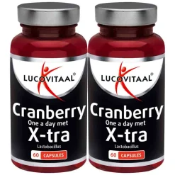 2x Lucovitaal Cranberry X-tra 60 capsules