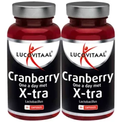 2x Lucovitaal Cranberry X-tra 30 capsules