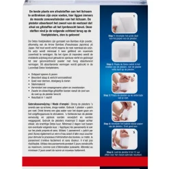 2x Lucovitaal Detox Voetpleisters 10 stuks