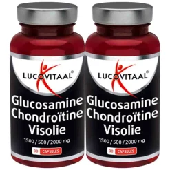 2x Lucovitaal Glucosamine Chondroitine Visolie 30 capsules