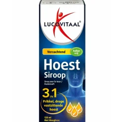 2x Lucovitaal Hoestsiroop 120 ml