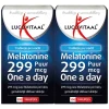 2x Lucovitaal Melatonine Puur 0.299mg 500 tabletten