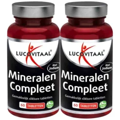 2x Lucovitaal Mineralen Compleet 60 capsules