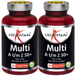 2x Lucovitaal Multi A-Z 50+ 180 tabletten
